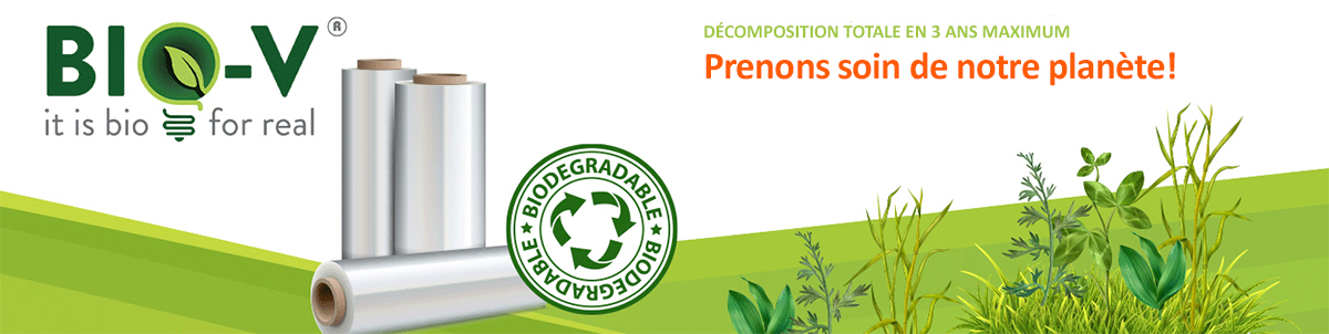 plastique biodégradable bio v 