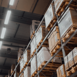 stockage des palettes en entrepot