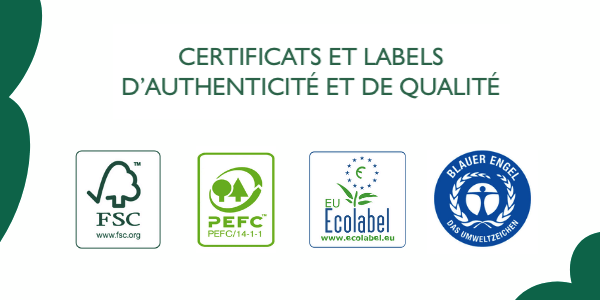 Certificats d'authenticité et de qualité Certificats d'authenticité et de qualité