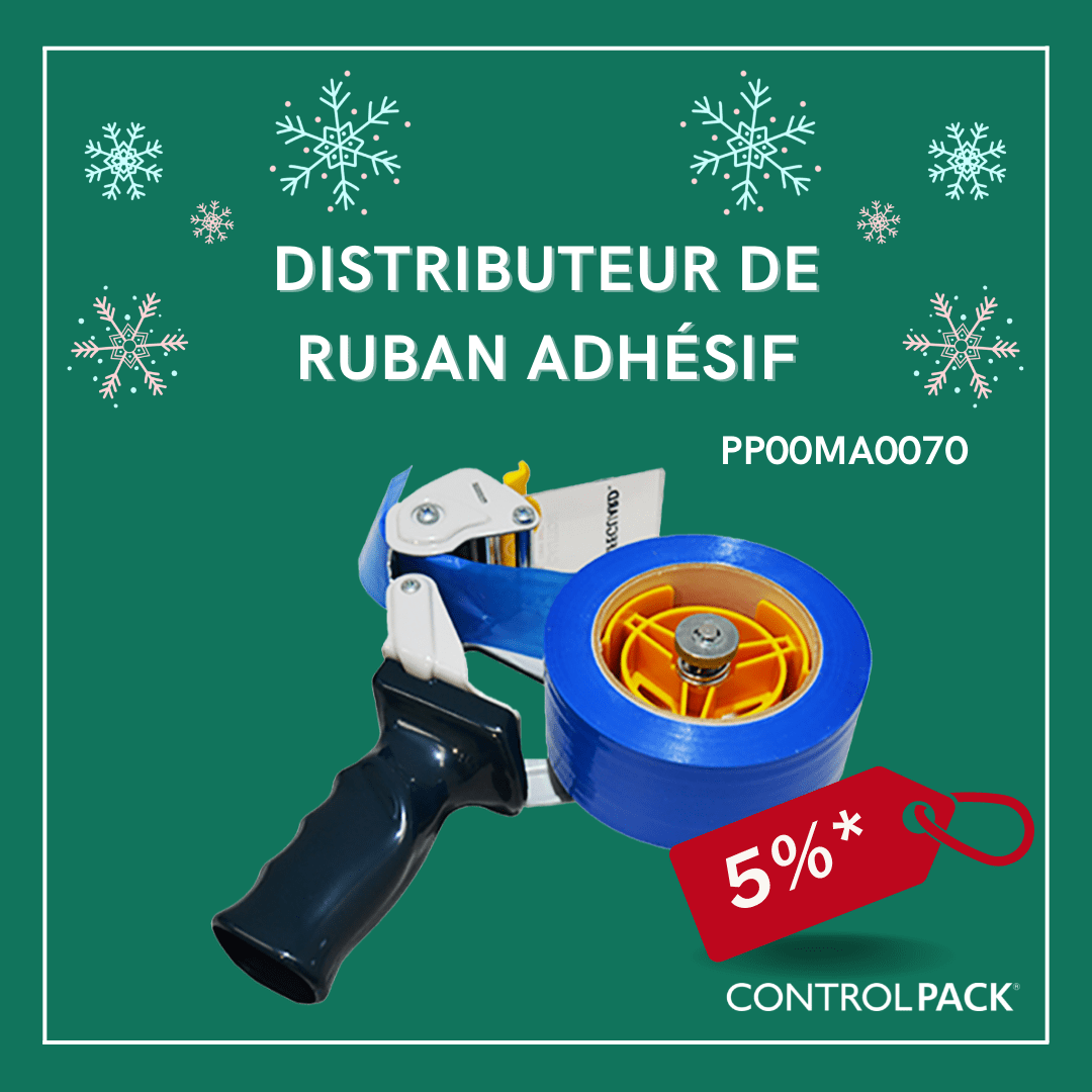 distributeur ruban adhesif réduction noel