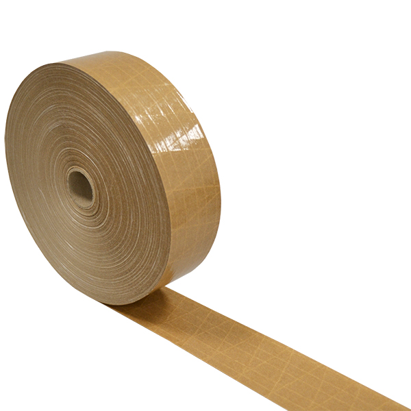 Adhesif papier gomme ecologique renfort filament