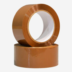 Ruban adhésif polypropylène solvant marron 48 mm x 132 m